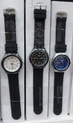 ساعة يد شبابية swatch لون ( )