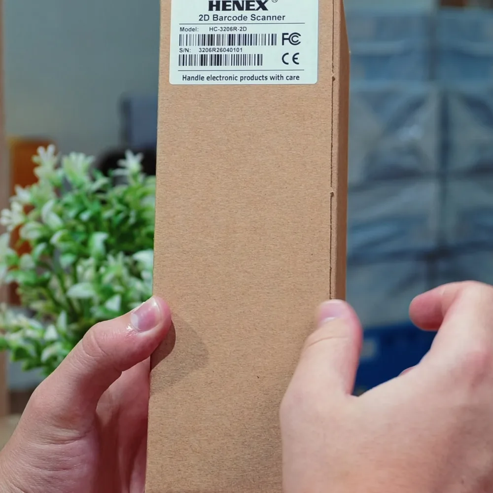 Henex HC-3206R – Lecteur codes-barres 2D sans fil