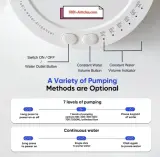 Distributeur automatique intelligent avec pompe à 7 niveaux de débit