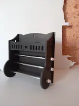 Three-Level Wall Organizer Rack CNC File