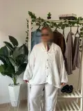 Ensemble SABAYA qualité supérieure en BLANC