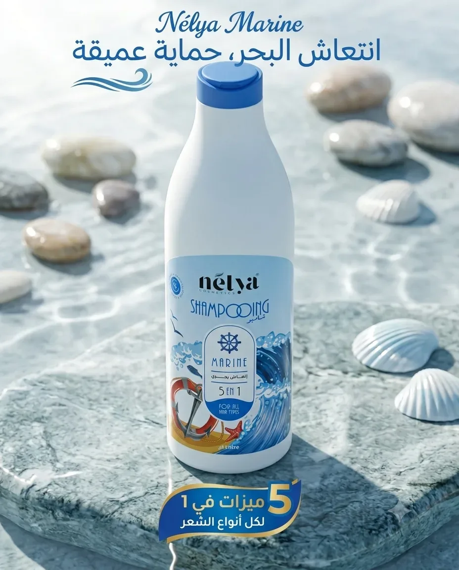 Nelya شامبو إنعاش بحري 1ل