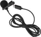 Microphone cravate professionnel USB-C de 2 m à condensateur sphérique - ميكروفون جودة صوت احترافية كابل بطول 2 متر