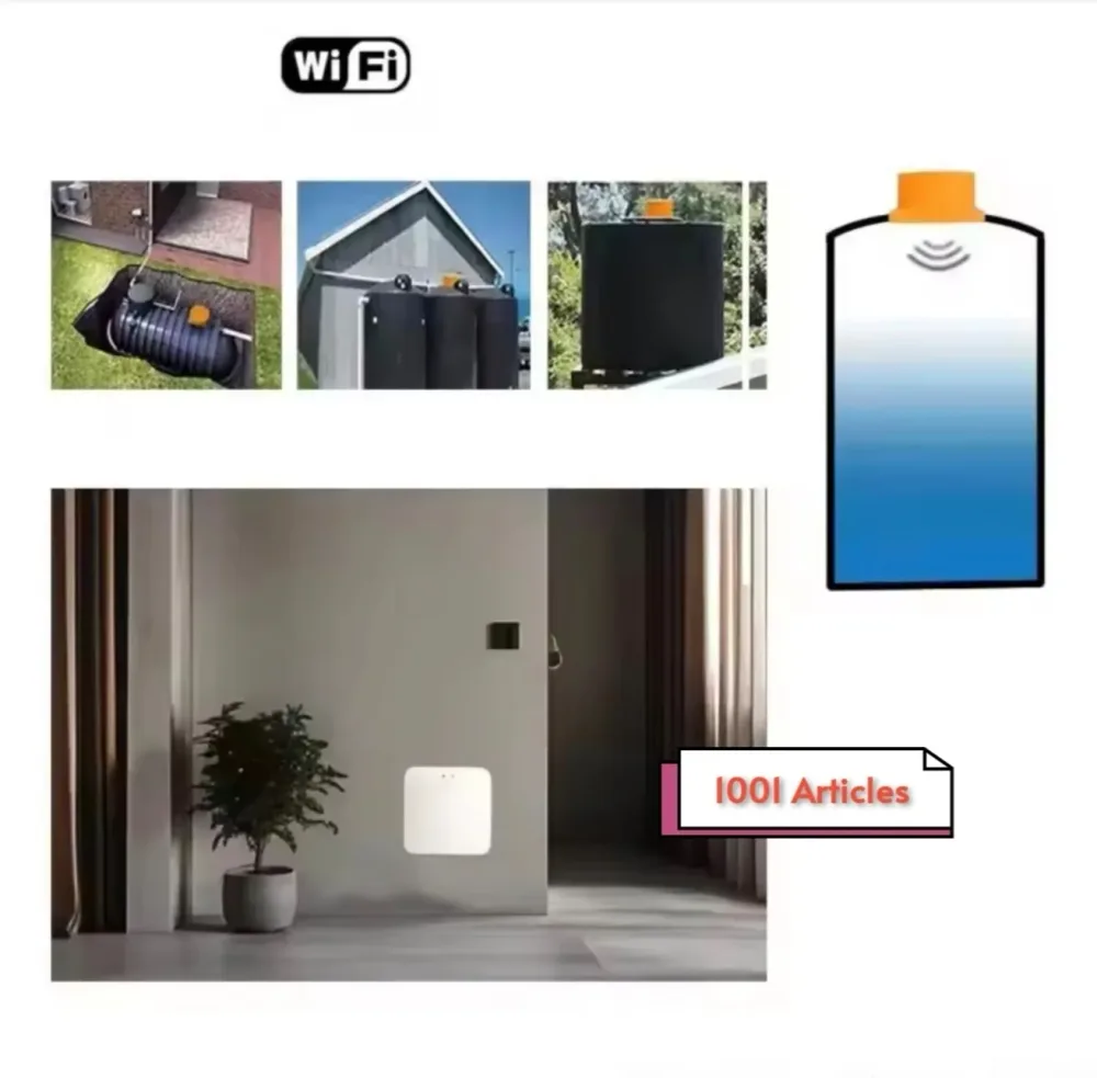 Capteur Smart Ultrasonique de niveau de l'eau
