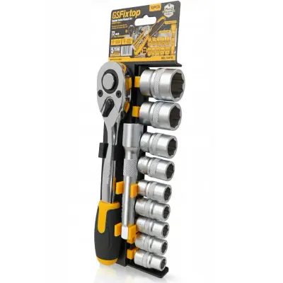 Jeux Cliquet GSFixtop 12 Pièces (12 Pans) 14470