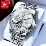 montre homme mouvment mécanique Olevs