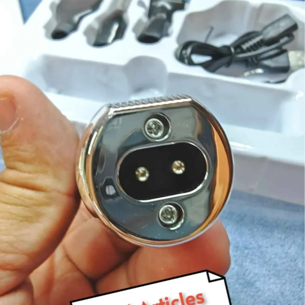 Tondeuse à barbe rechargeable Kemei 04 têtes