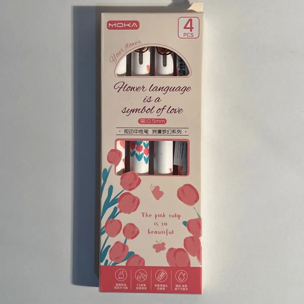 Flower Whispers Gel Pen Collection