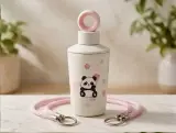 Gourde Kawaii avec Dragonne – Motifs Chien & Panda