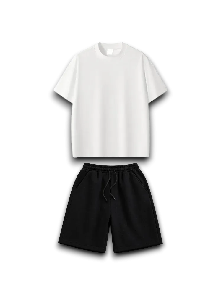 ENnsemble simple Baggy short + T-shirt