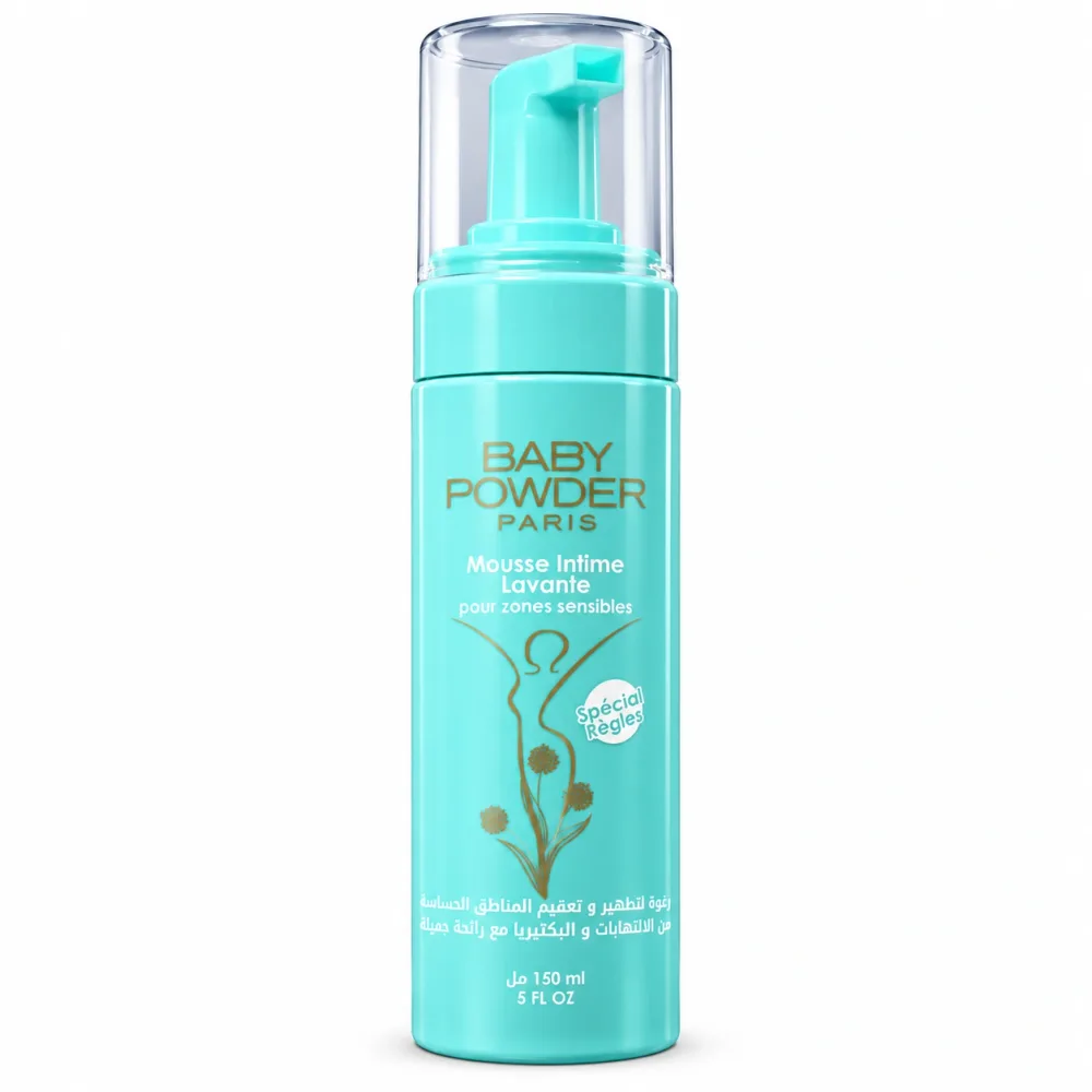BABY POWDER Mousse Intime Lavante 150ml