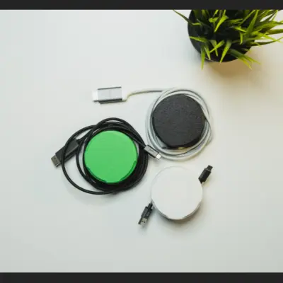 Enrouleur de câble USB