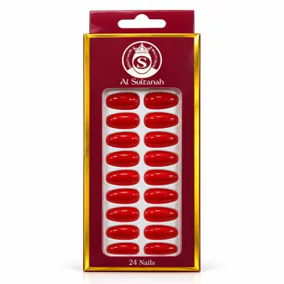 AL SULTANAH Faux Ongles  24 Pièces