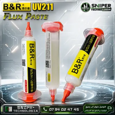FLUX SOLDER PASTE B&R UV211