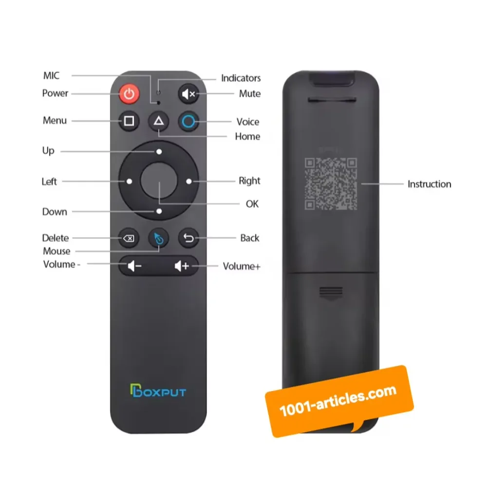 Télécommande Bluetooth Air Mouse 2.4GHz, BPR1S Plus, BoxTv, PC, Tablettes, Projecteur et TV Android