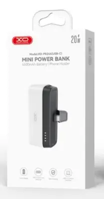 Xo powerbank pr244 5000mah Port typec 18w