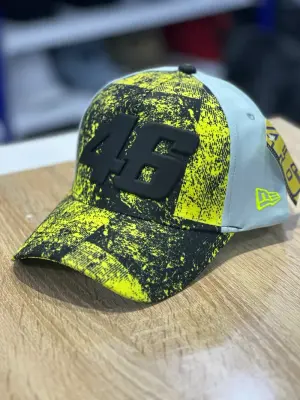 كاسكيطة  MLB 46 ازرق فاتج و اخضر yamaha