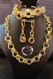 Parure Élégance Dorée 3 piece