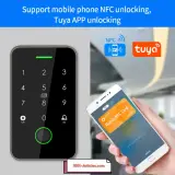 Clavier / Panneau de control d'accès - Double RFID - NFC - Tuya Smart.