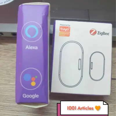Capteur intelligent d'ouverture de porte / fenêtre - Tuya Smart Zigbee