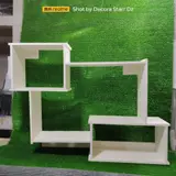 Modern Interlocking Wall Shelf CNC File