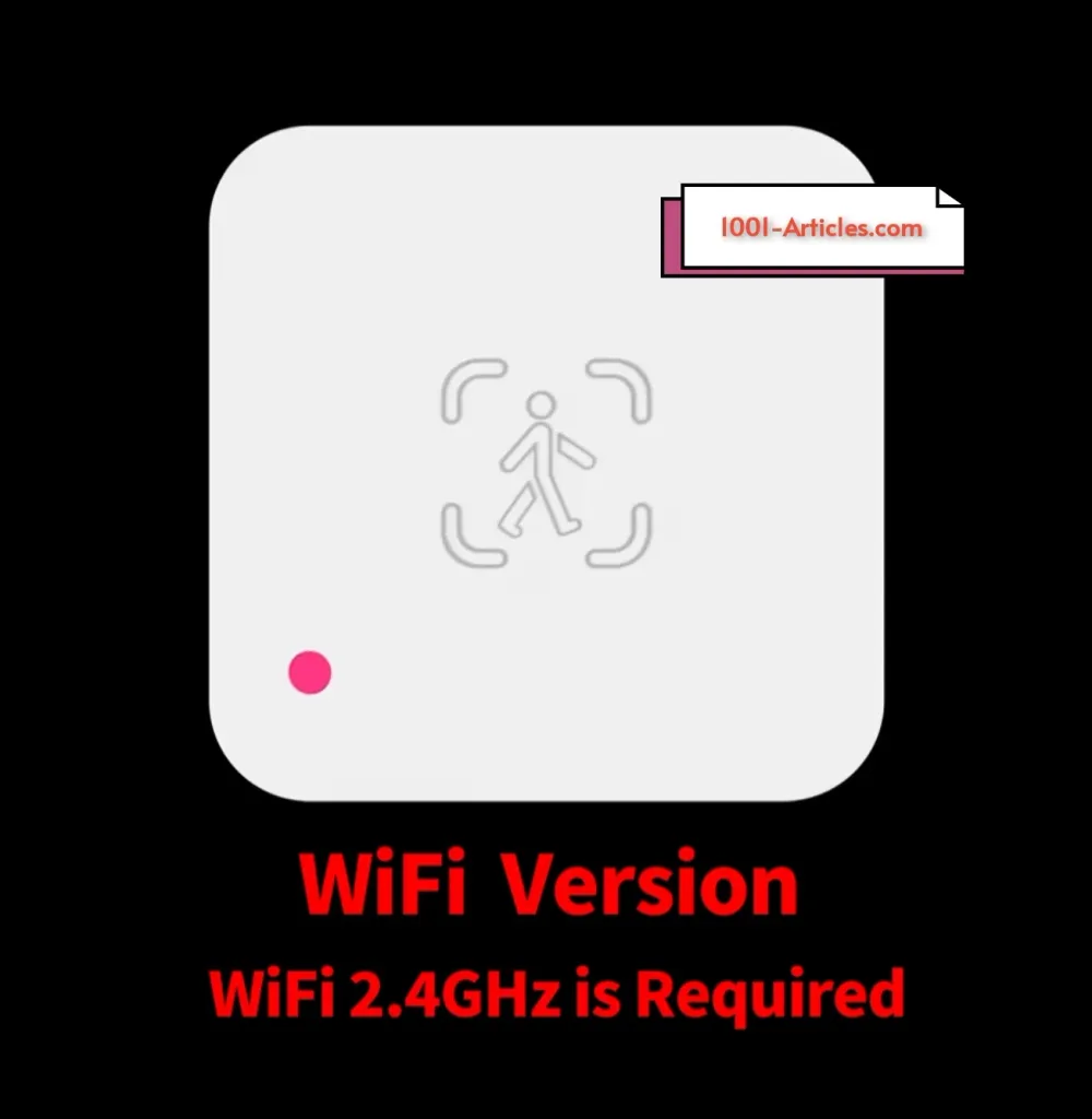 Capteur de présence PIR, Tuya Smart, WiFi / Zigbee, USB