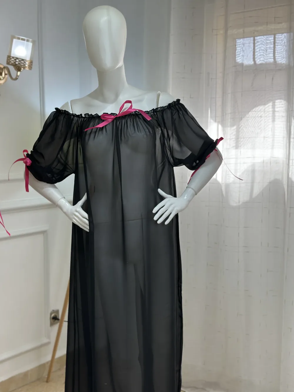 ROBE TRANSPARENTE (AURA)