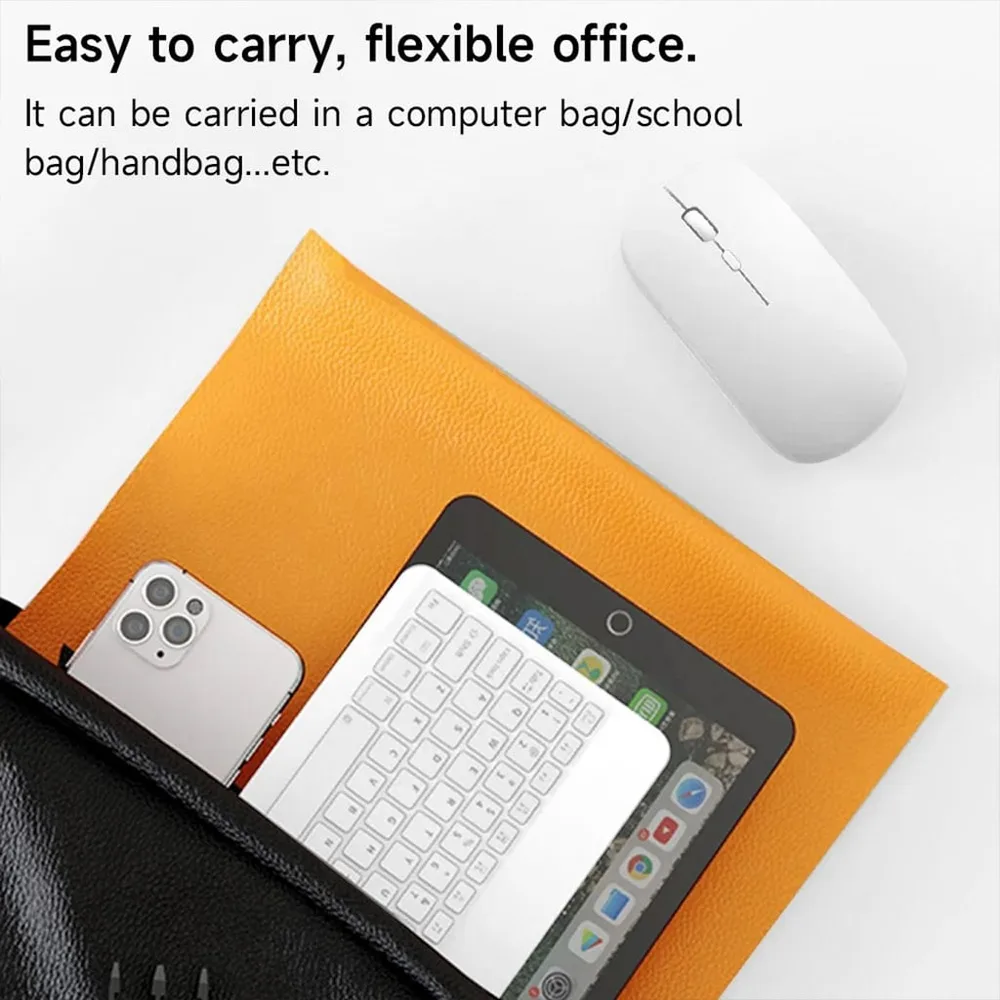 Combo clavier et souris avec support de téléphone compatible ( windows + ios + android )