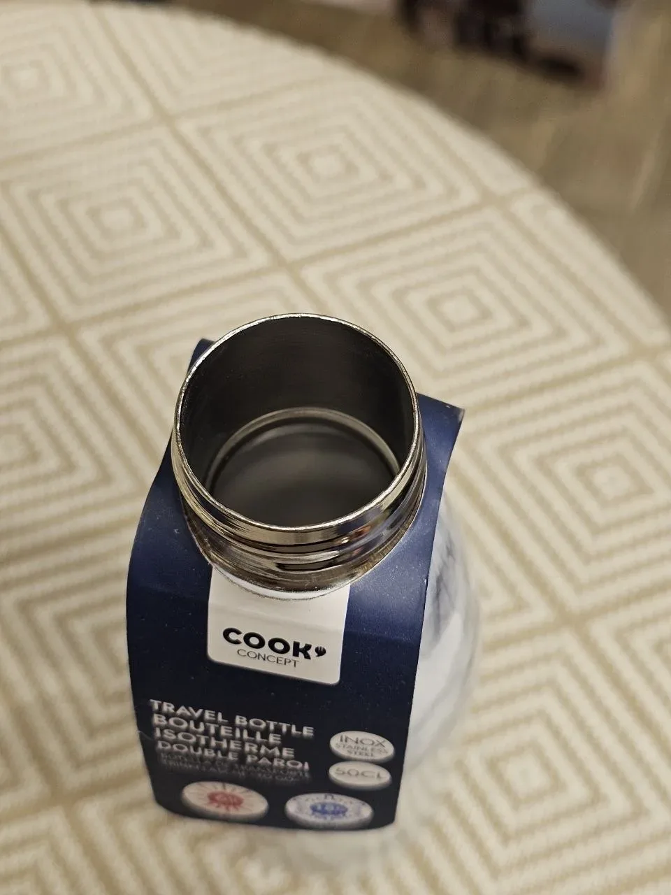 Bouteille Isotherme Effet Marbre – COOK CONCEPT