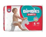 Bimbies حفاظة كلوت 4-40
