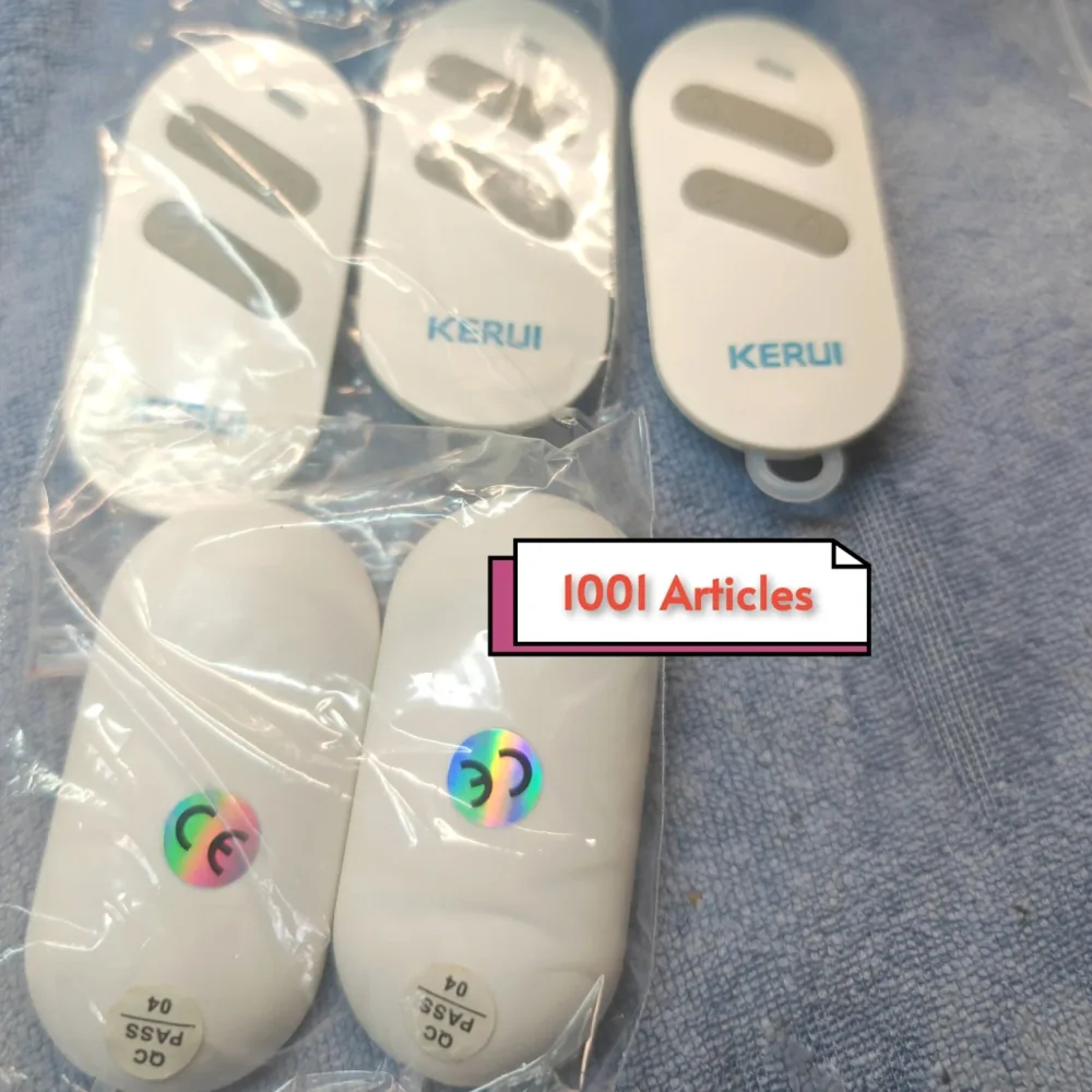 Capteurs pour le Kit Alarme KERUI W184 et W204 - Tuya Smart
