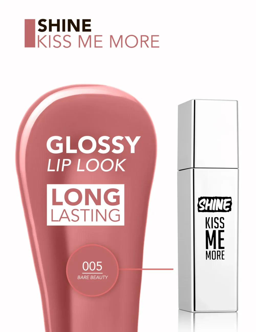 Shine Kiss Me More Lip Tattoo