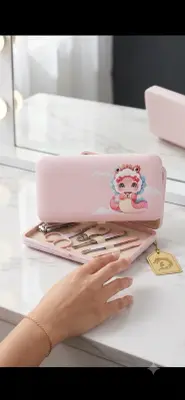 Kit Manucure Kawaii Dragon — Édition Rose Nuage