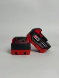 🔥 طقم مفتاح صدمات لاسلكي Milwaukee 21V Brushless – قوة خارقة وعزم احترافي لكل الأعمال 🔧⚡