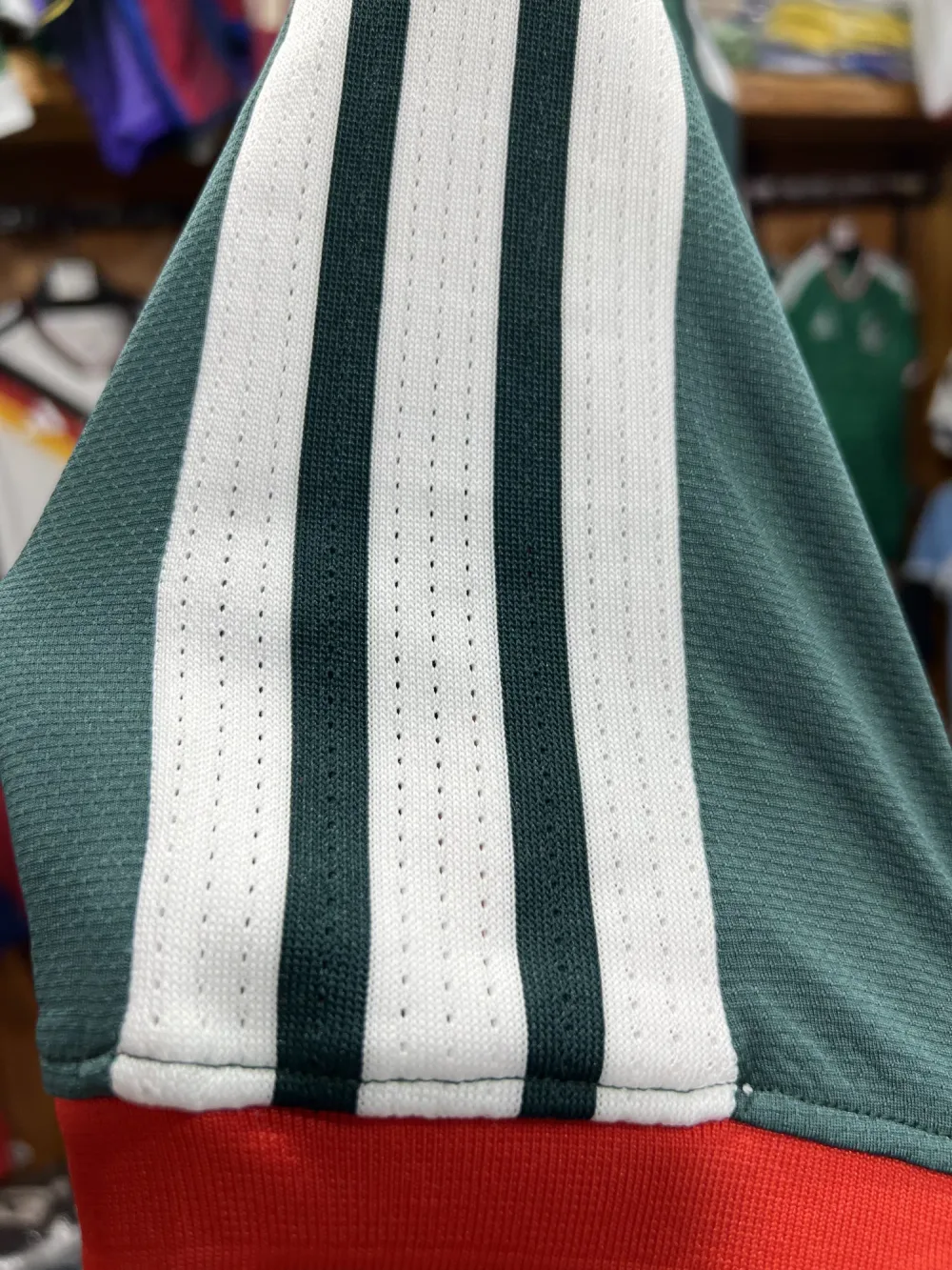 Maillot dz vert coup du monde