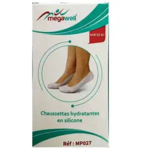 Megawell Chaussettes Hydratantes en Silicone REF:MP027