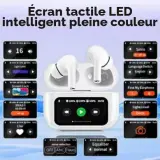 Écouteurs Bluetooth A9 Pro TWS – Écran LCD, Commandes Tactiles & Micro