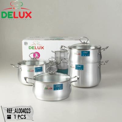 طقم الكسكسي الفاخر من 4 قطع – Couscoussier Delux