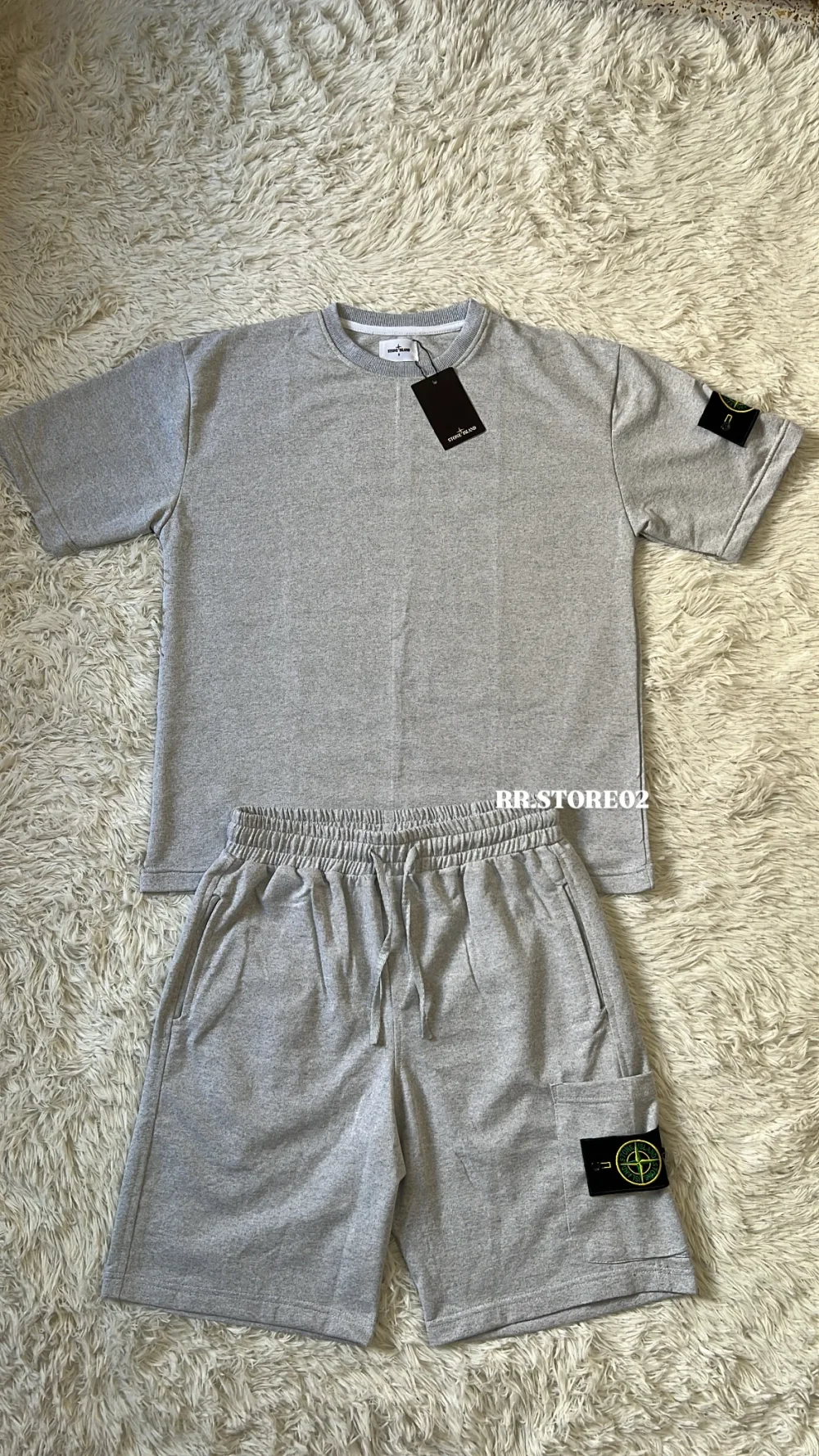 Ensemble STONE ISLAND gris