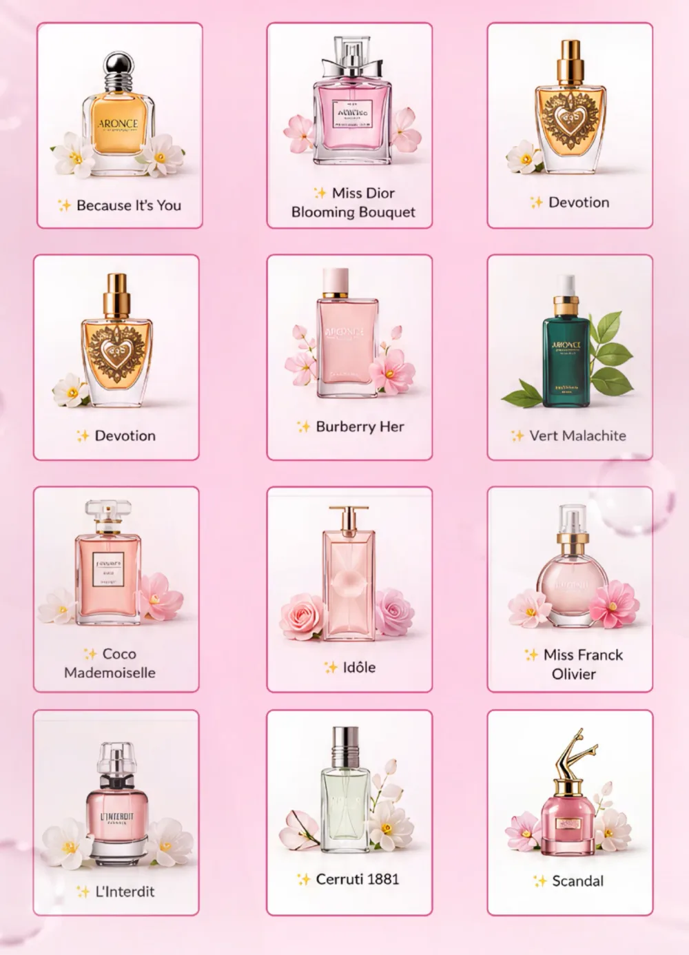 PACK MON PARFUM