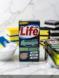 إسفنجة كاشطة ومنظفة Life