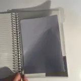 Transparent binder