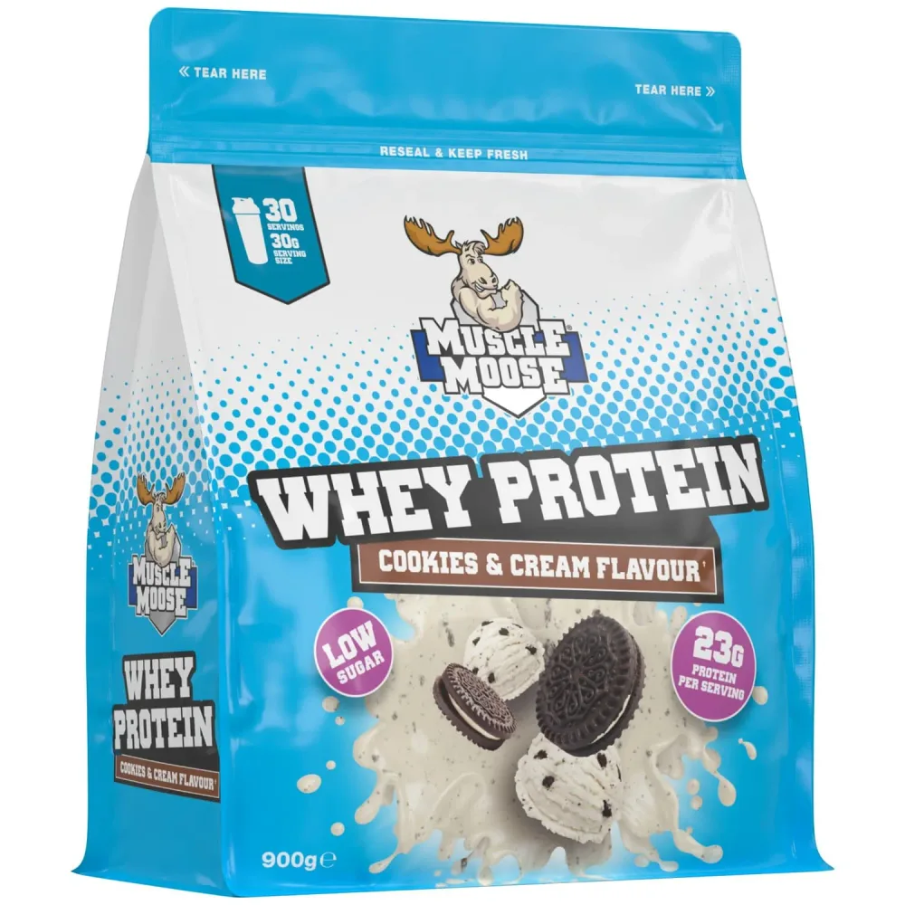 MUSCLE MOOSE WHEY PROTEIN 900G