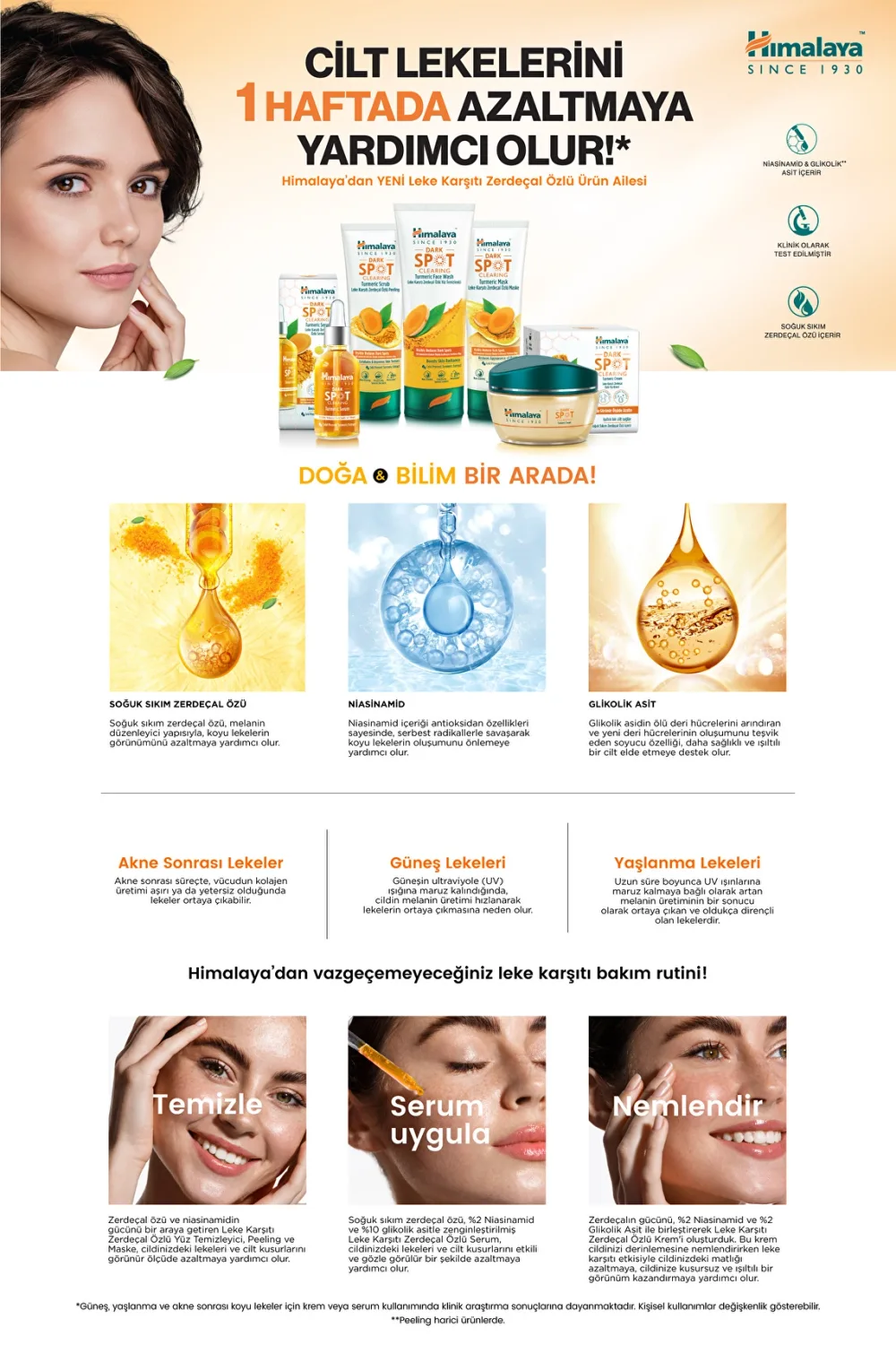 Sérum anti-taches au curcuma Himalaya 30 ml