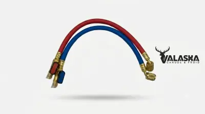 Jeux de flexible  30 cm avec vanne male femelle