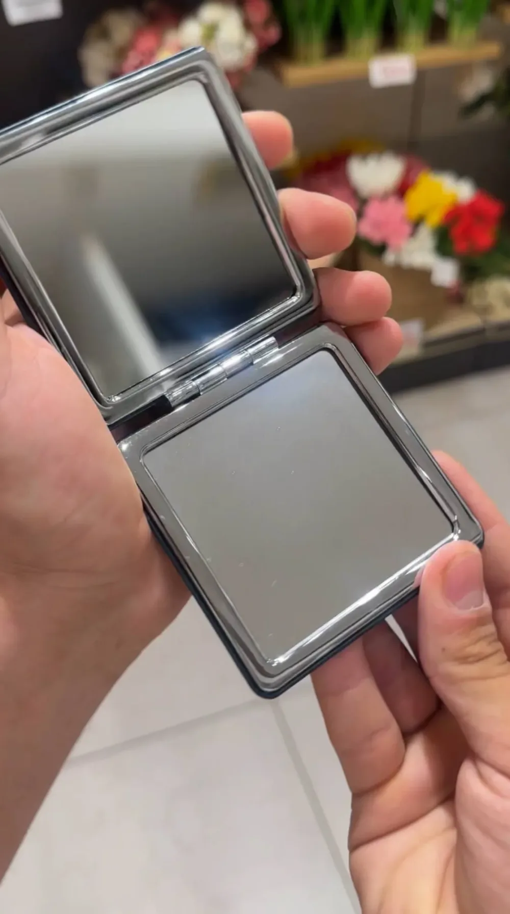🐱 Miroir de Poche Pliable "Petit Chat"