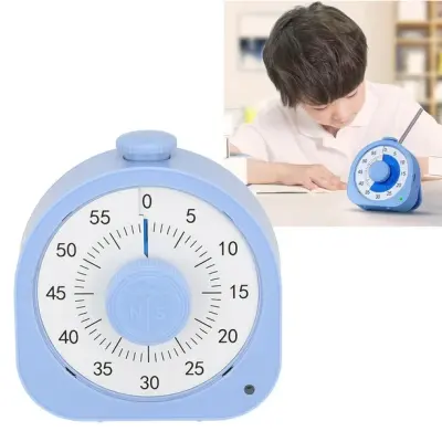 Minuteur Visuel pour Enfants Minuteur Visuel 60 Minutes Minuteur Visuel Minuteur Visuel Robuste et Résistant