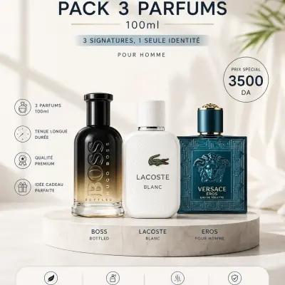 Pack parfum 3500da