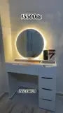 Coiffeuse Hollywood / Moderne - طاولة ماكياج عصرية بـ 5 أدراج