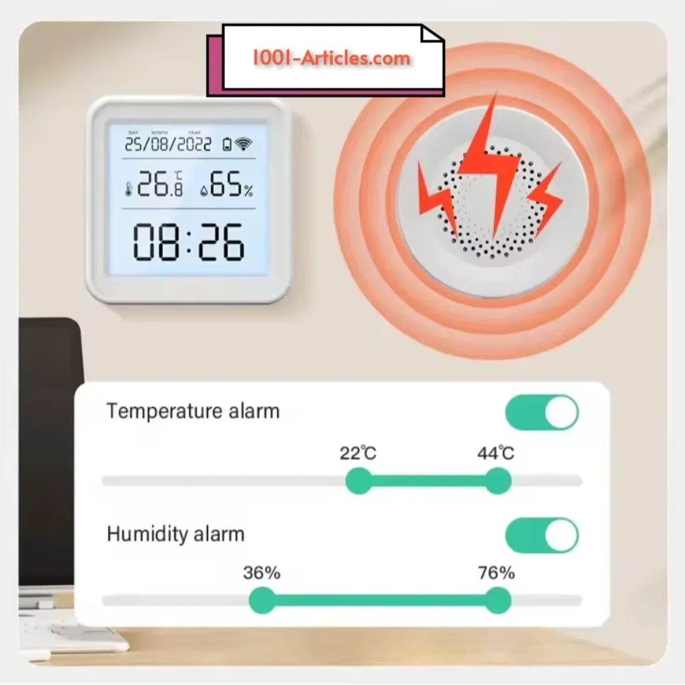Sirène - alarme sonore de sécurité intelligente - Wifi - Zigbee Tuya Smart